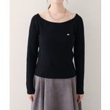 【natural couture】バレエネックリブニットプルオーバー | NICE CLAUP / OLIVE des OLIVE　OUTLET | 詳細画像6 