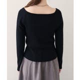 【natural couture】バレエネックリブニットプルオーバー | NICE CLAUP / OLIVE des OLIVE　OUTLET | 詳細画像8 