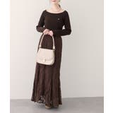 【natural couture】バレエネックリブニットプルオーバー | NICE CLAUP / OLIVE des OLIVE　OUTLET | 詳細画像16 