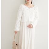 ＜mizumami＞ロンバス柄ファンシーニット | NICE CLAUP / OLIVE des OLIVE　OUTLET | 詳細画像11 