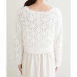 ＜mizumami＞ロンバス柄ファンシーニット | NICE CLAUP / OLIVE des OLIVE　OUTLET | 詳細画像6 