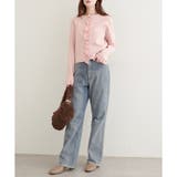 【natural couture】フリルディティールカーディガン | NICE CLAUP / OLIVE des OLIVE OUTLET | 詳細画像4