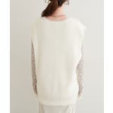【natural couture】フェザーヤーンニットベスト | NICE CLAUP / OLIVE des OLIVE　OUTLET | 詳細画像10 