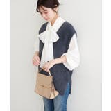 【natural couture】フェザーヤーンニットベスト | NICE CLAUP / OLIVE des OLIVE　OUTLET | 詳細画像14 