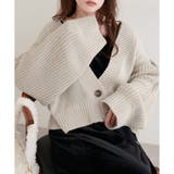 【natural couture】ざっくり編みカーディガン | NICE CLAUP / OLIVE des OLIVE OUTLET | 詳細画像2