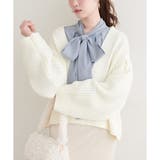 【natural couture】ざっくり編みカーディガン | NICE CLAUP / OLIVE des OLIVE OUTLET | 詳細画像12