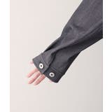 【natural couture】クロップドシャツブルゾン | NICE CLAUP / OLIVE des OLIVE　OUTLET | 詳細画像7 