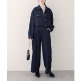 【natural couture】クロップドシャツブルゾン | NICE CLAUP / OLIVE des OLIVE　OUTLET | 詳細画像19 