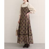 【natural couture】ベロア切り替えキャミワンピース | NICE CLAUP / OLIVE des OLIVE　OUTLET | 詳細画像12 