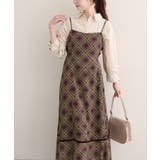 【natural couture】ベロア切り替えキャミワンピース | NICE CLAUP / OLIVE des OLIVE　OUTLET | 詳細画像13 