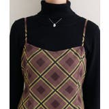 【natural couture】ベロア切り替えキャミワンピース | NICE CLAUP / OLIVE des OLIVE　OUTLET | 詳細画像18 