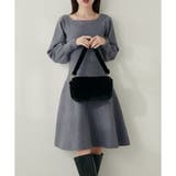 【natural couture】<ako>前後2WAYミニワンピース | NICE CLAUP / OLIVE des OLIVE OUTLET | 詳細画像8