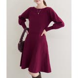 ボルドー | 【natural couture】<ako>前後2WAYミニワンピース | NICE CLAUP / OLIVE des OLIVE OUTLET