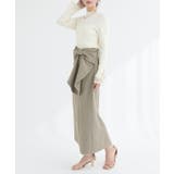 【natural couture】袖口レースもちもちリブタートル | NICE CLAUP / OLIVE des OLIVE OUTLET | 詳細画像6