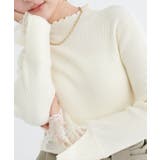 オフ | 【natural couture】袖口レースもちもちリブタートル | NICE CLAUP / OLIVE des OLIVE OUTLET