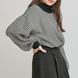 千鳥プルオーバー | NICE CLAUP OUTLET | 詳細画像1