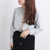 ミント | パールボタンクレリックシャツ | NICE CLAUP OUTLET
