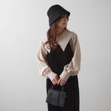 ビックカラージョーゼットシャツ | NICE CLAUP OUTLET | 詳細画像3