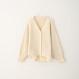 アイボリー | 【豊富なカラバリ♪】畦編ドルマンカーディガン | NICE CLAUP OUTLET