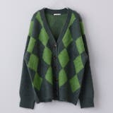 アーガイル起毛カーディガン | NICE CLAUP OUTLET | 詳細画像26