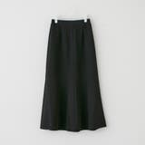 ブラック | 【4色展開】ポンチマーメイドスカート | NICE CLAUP / OLIVE des OLIVE　OUTLET