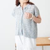 ラメ入りコットンリネンポロニット | NICE CLAUP / OLIVE des OLIVE　OUTLET | 詳細画像19 