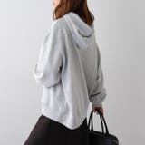 あつもり刺繍ロゴ裏毛パーカー | NICE CLAUP / OLIVE des OLIVE OUTLET | 詳細画像21