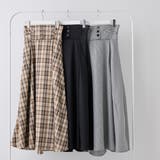 ハイウエストフレアスカート | NICE CLAUP / OLIVE des OLIVE OUTLET | 詳細画像2