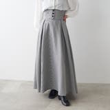 チェック | ハイウエストフレアスカート | NICE CLAUP / OLIVE des OLIVE OUTLET