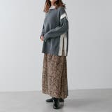 配色鹿の子ニット | NICE CLAUP / OLIVE des OLIVE OUTLET | 詳細画像30