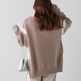 配色鹿の子ニット | NICE CLAUP / OLIVE des OLIVE OUTLET | 詳細画像34