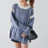 配色鹿の子ニット | NICE CLAUP / OLIVE des OLIVE OUTLET | 詳細画像40