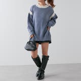 配色鹿の子ニット | NICE CLAUP / OLIVE des OLIVE OUTLET | 詳細画像43