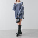 配色鹿の子ニット | NICE CLAUP / OLIVE des OLIVE OUTLET | 詳細画像44