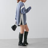 配色鹿の子ニット | NICE CLAUP / OLIVE des OLIVE OUTLET | 詳細画像46