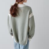 配色鹿の子ニット | NICE CLAUP / OLIVE des OLIVE OUTLET | 詳細画像51