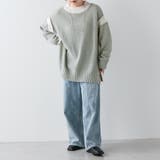 配色鹿の子ニット | NICE CLAUP / OLIVE des OLIVE OUTLET | 詳細画像53