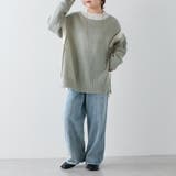 配色鹿の子ニット | NICE CLAUP / OLIVE des OLIVE OUTLET | 詳細画像54