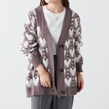 ハートいっぱいカーデ | NICE CLAUP / OLIVE des OLIVE　OUTLET | 詳細画像13 