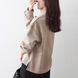 スエードポンチリブプルオーバー | NICE CLAUP / OLIVE des OLIVE　OUTLET | 詳細画像6 