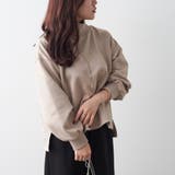 スエードポンチリブプルオーバー | NICE CLAUP / OLIVE des OLIVE　OUTLET | 詳細画像7 