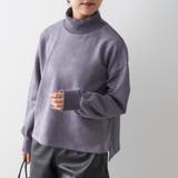 スエードポンチリブプルオーバー | NICE CLAUP / OLIVE des OLIVE　OUTLET | 詳細画像16 