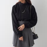 スエードポンチリブプルオーバー | NICE CLAUP / OLIVE des OLIVE　OUTLET | 詳細画像18 