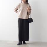 スエードポンチリブプルオーバー | NICE CLAUP / OLIVE des OLIVE　OUTLET | 詳細画像21 