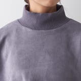 スエードポンチリブプルオーバー | NICE CLAUP / OLIVE des OLIVE　OUTLET | 詳細画像30 