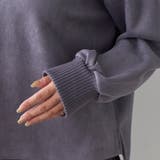 スエードポンチリブプルオーバー | NICE CLAUP / OLIVE des OLIVE　OUTLET | 詳細画像31 