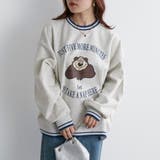 眠たいクマトレーナー | NICE CLAUP / OLIVE des OLIVE　OUTLET | 詳細画像12 