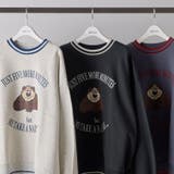 眠たいクマトレーナー | NICE CLAUP / OLIVE des OLIVE　OUTLET | 詳細画像1 