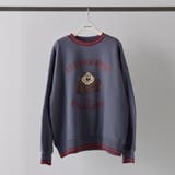 ブル-グレ- | 眠たいクマトレーナー | NICE CLAUP / OLIVE des OLIVE　OUTLET