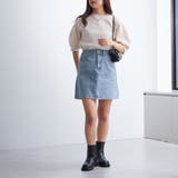 パール/ビジュー付ミニスカート | NICE CLAUP / OLIVE des OLIVE　OUTLET | 詳細画像8 